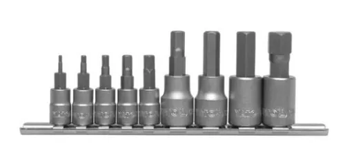 [13848] SET DADO ALLEN 9 PIEZAS YATO