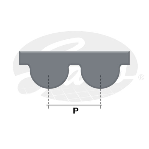 [14130] CORREA DISTRIBUCION FORD RANGER 2.5 06-14/MAZDA BT50 2.5 06-12 103*26.5 GATES UB16B3