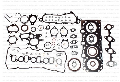 [14229] JUEGO EMPAQUETADURA MOTOR TOYOTA HILUX 05-15 2.5 2KD TW UB22ARRIBA
