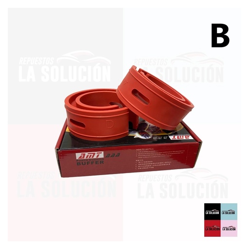 [14431] TOPES DE GOMA ESPIRAL  PAR TIPO B 160MM UB00