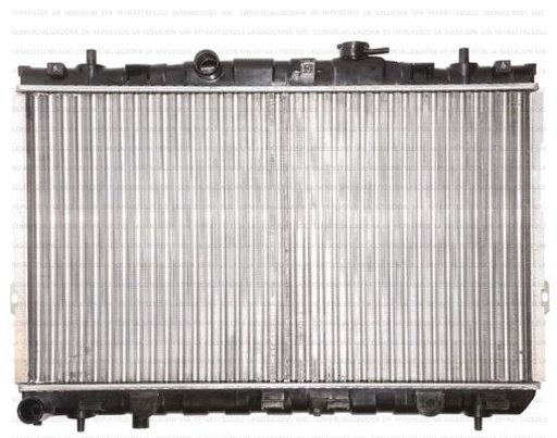 [15191] RADIADOR HYUNDAI ELANTRA 1.6-1.8-2.0 01-07/ TUSCANI 2.0 04-07 C/S AIRE ACOND MEC TW UB RA