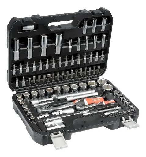 [15274] SET DE DADOS 1/2 PULG-1/4 PULGADAS 94 PIEZAS YATO