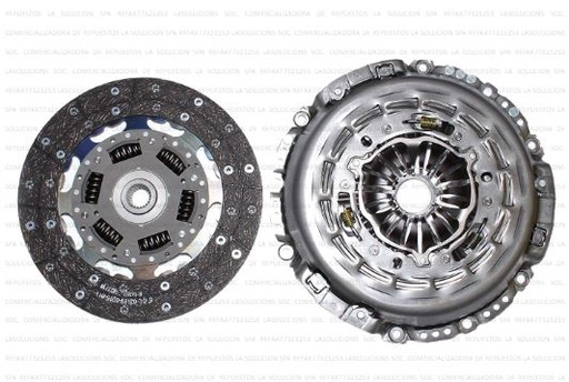 [15528] KIT EMBRAGUE MITSUBISHI L200 2.4 DIESEL NEW L200/FIAT FULLBACK 2.4 16> 2PCS LUK UB2B4