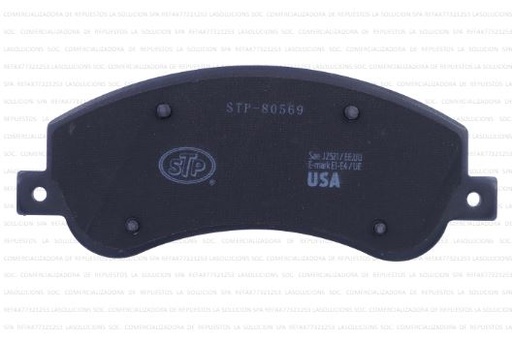 [15806] PASTILLA FRENO VOLKSWAGEN AMAROK 2.0 10-15 164.8MM STP UB4A5 (21774 GTX)