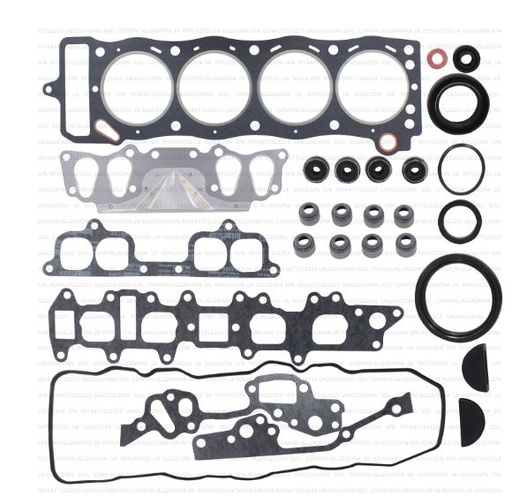 [16616] JUEGO EMPAQUETADURA MOTOR TOYOTA HILUX 22R 2.4 93-97 JP UB6ARRIBA