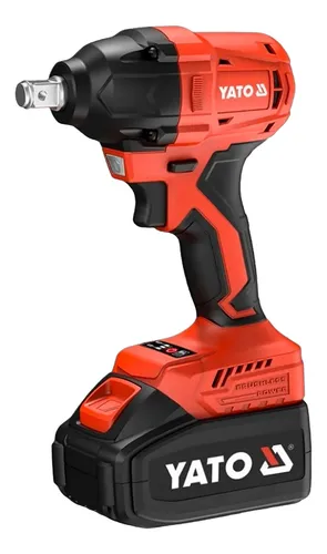 [16942] LLAVE IMPACTO INALAMBRICO 1/2PULG 18V 350 NM 2X2AH YATO UB00