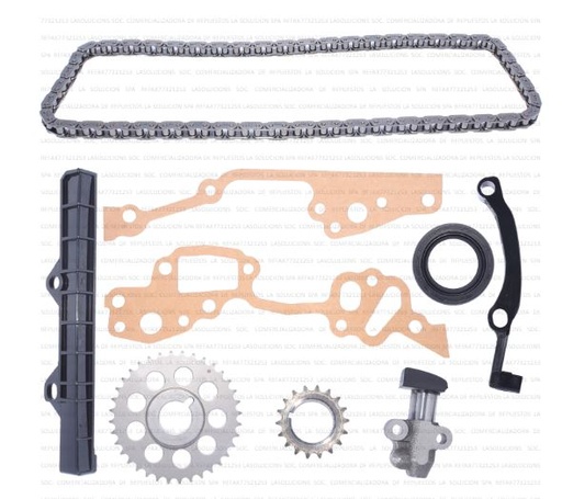 [17260] KIT DISTRIBUCION TOYOTA HILUX 22R 93-97 TOTO (13000-35010) UB22E1