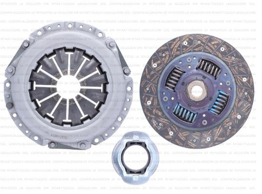 [17328] KIT EMBRAGUE HYUNDAI ACCENT RB 1.4-1.6 11-18/ELANTRA 1.6-2.0 96-11/GETZ 1.4-1.6 3PCS SECO (41100-22010)