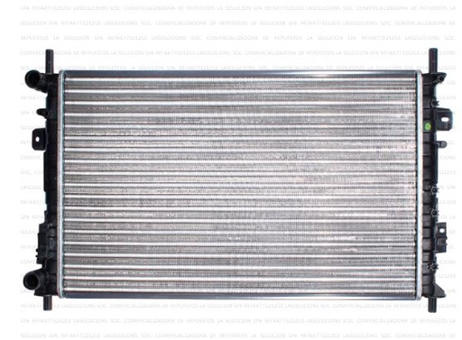[17683] RADIADOR MOTOR FORD ECOSPORT 1.6 03-12/FIESTA 1.6 03-09 C/S AIRE ACOND MEC CH UB DOR
