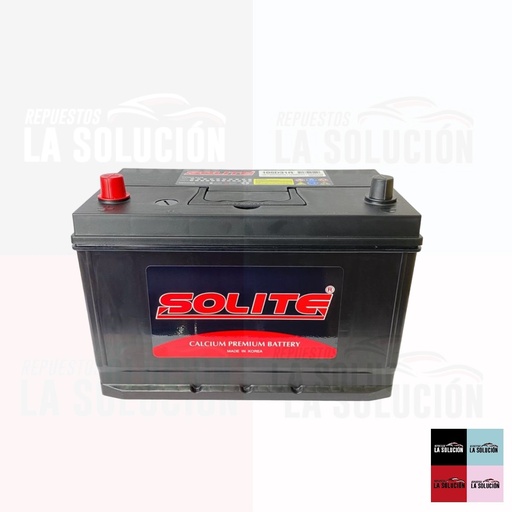 [17699] BATERIA 90 AMPERES SOLITE 750 CCA IZQUIERDO
