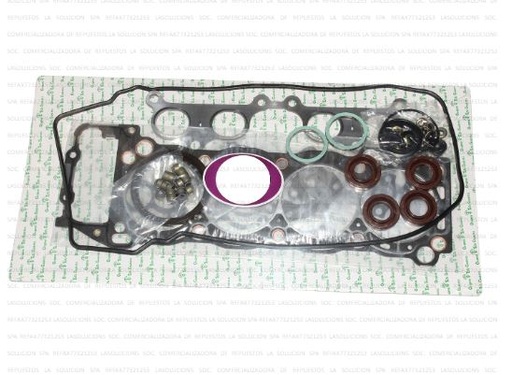 [18194] JUEGO EMPAQUETADURA MOTOR TOYOTA HILUX 2.4 2RZ 98-06/LAND CRUISER 2.7 96-02 TOTO UB22ARRIBA