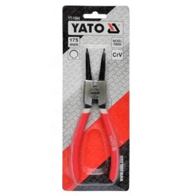 [18433] ALICATE SACA SEGURO EXTERIOR RECTO 7PULG L 175MM YATO UB00