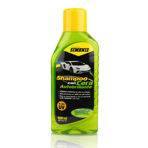 [19244] SHAMPOO CON CERA AUTOBRILLANTE 600ML SIMONIZ