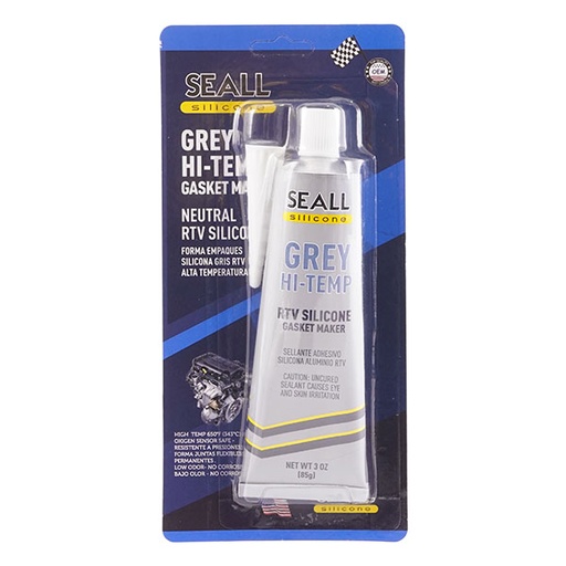 [19696] SILICONA GRIS SEALL 85GR ALTA TEMPERATURA