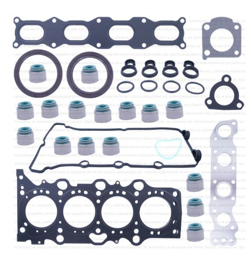 [20039] JUEGO EMPAQUETADURA MOTOR SUZUKI IGNIS/AERIO/JIMNY 1.3 C/RETENES CH UB22ARRIBA