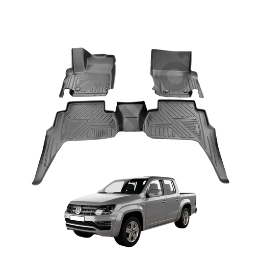 [20131] SET PISOS CALCE PERFECTO TIPO BANDEJA VOLKSWAGEN AMAROK 17-24