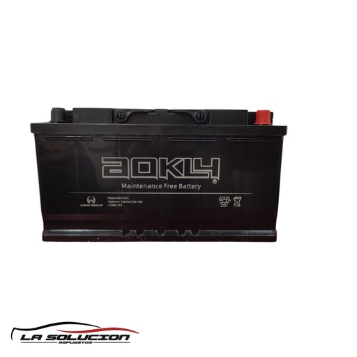 [20626] BATERIA 100 AMPERES AOKLY 840CCA DERECHO  SMF-60038 C/PESTAÑA