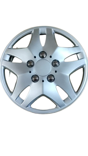 [20952] TAPA RUEDA ARO 14 GRIS LACADA 02