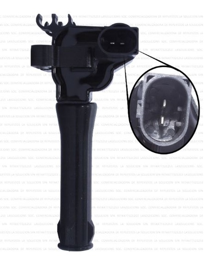 [21232] BOBINA MG3 1.5 12-18 2 PINES (USA 2 Y 2 CABLES BUJIA) CH