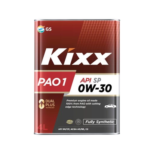 [21317] ACEITE KIXX 0W30 PAO DPF SINTETICO DIESEL-BENCINA 4LT