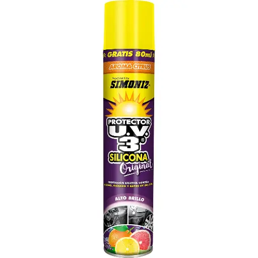 [21421] SILICONA AEROSOL 400ML CITRUS UV3 SIMONZ