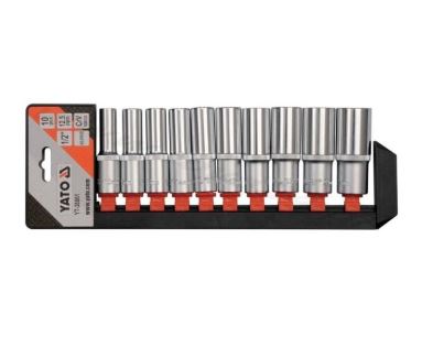 [21664] SET DADOS 1/2 LARGOS 10PCS YATO