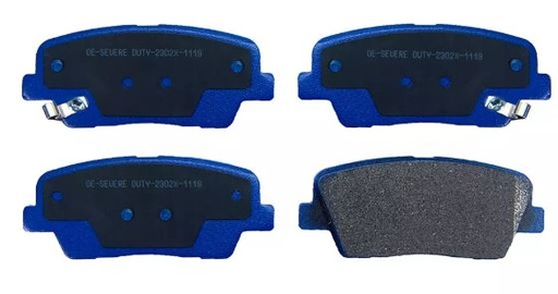 [21717] PASTILLA FRENO HYUNDAI NEW SANTA FE 2010> SORENTO TRASERAS 116.1MM ITAL-BRAKE GTX