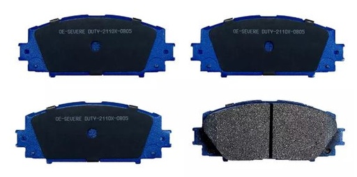 [21720] PASTILLA FRENO TOYOTA YARIS 06-15/PRIUS 1.8 10-16 | GREAT WALL VOLEEX C10-C20-C30 11-16 122.7MM ITAL-BRAKE GTX