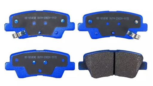 [21726] PASTILLA FRENO HYUNDAI ACCENT RB 15-18/SSANGYONG ACTYON 06-17/KORANDO 11-17/REXTON TRASERAS ITAL-BRAKE 99.8MM GTX