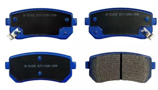 [21737] PASTILLA FRENO HYUNDAI TUCSON 2.0 10-15/SPORTAGE 2.0 11-17/CERATO 1.6/NEW ACCENT 06-11 | KIA RIO 93.2MM TRASERAS ITAL-BRAKE GTX