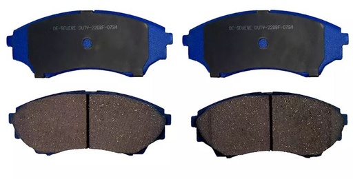 [21772] PASTILLA FRENO FORD RANGER 2.5 12-14 | B2900 04-06 | BT50 2.5 07-12 4WD 145MM GTX