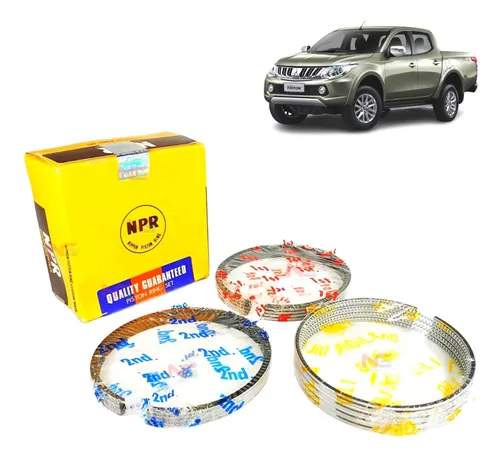 [21845] JUEGO ANILLOS MITSUBISHI L-200 2.4 16-22 | FIAT FULLBACK 2.4 16-20 STD JP 