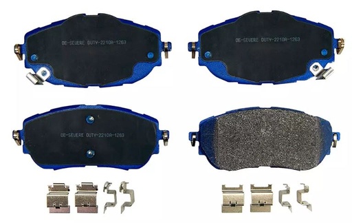 [21859] PASTILLA FRENO TOYOTA COROLLA 1.8 14-19 | AURIS 1.6 13-16 134.2MM ITAL-BRAKE GTX