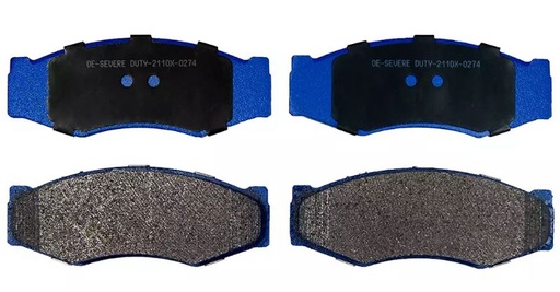 [21879] PASTILLA FRENO NISSAN D-21/J-18/720 83>/SAMSUNG 2WD AL 130MM ITAL-BRAKE GTX