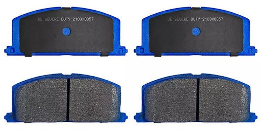 [21881] PASTILLA FRENO TOYOTA TERCEL/COROLLA 119.7 MM ITAL-BRAKE GTX