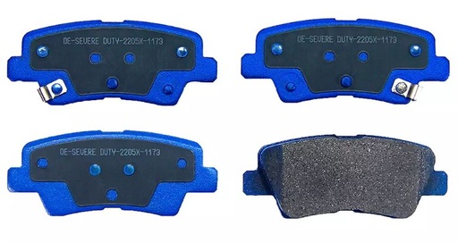 [21902] PASTILLA FRENO HYUNDAI ELANTRA 11-18 | TUCSON 2.0 16-19 | VELOSTER 1.6 12-17 99.8MM TRASERAS ITAL-BRAKE GTX