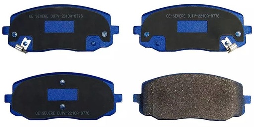 [21927] PASTILLA FRENO KIA MORNING 04-15 | HYUNDAI I-10 1.1 08-14 116.1MM ITAL-BRAKE GTX 