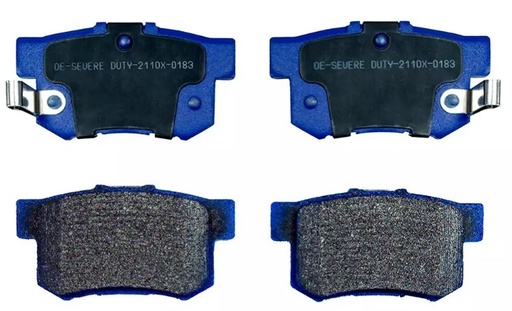 [21935] PASTILLA FRENO HONDA ACCORD 95-03 | CIVIC 2.0 07-10 | CRV 02-11 | HAVAL H6 TRASERAS 88.9MM ITAL-BRAKE GTX