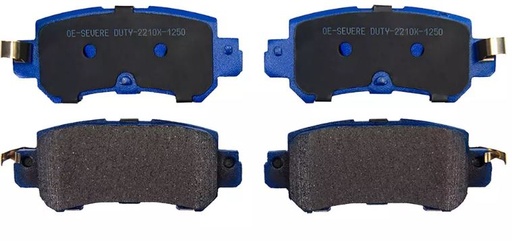 [21938] PASTILLA FRENO MAZDA CX5 12-22 104.7MM TRASERAS ITAL-BRAKE GTX