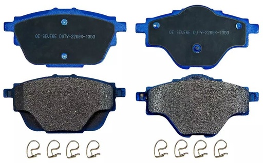 [21943] PASTILLA FRENO PEUGEOT 3008 15-18 | 308 15-18 | 5008 1.6 15-16 CITROEN C4 106MM TRASERAS ITAL-BRAKE GTX