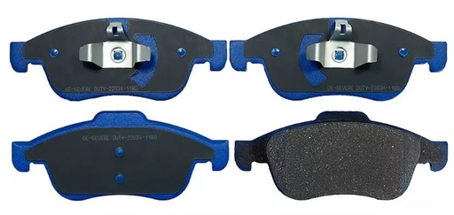 [21955] PASTILLA FRENO RENAULT CAPTUR 1.5 15-18/DUSTER 09-18/FLUENCE 09-18 155.1MM ITAL-BRAKE GTX