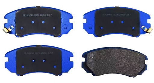 [21956] PASTILLA FRENO CHANGAN CS35 1.6 13-16 | TIGGO 7 1.5 21-24 | SOUL 09-14 131.5MM ITAL-BRAKE GTX