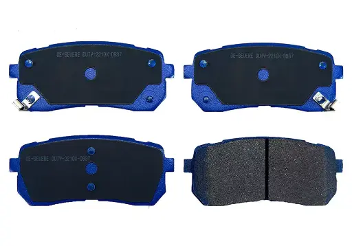 [22022] PASTILLA FRENO HYUNDAI H-1 08-20 | CARNIVAL 06-20 TRASERAS 110.5MM GTX