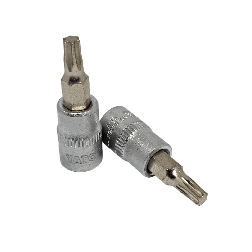 [22342] DADO TORX MACHO 1/2 T20 CORTO YATO