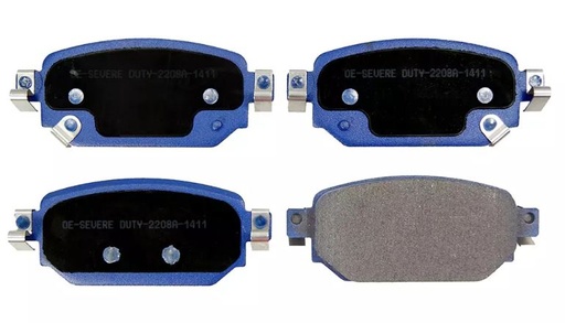 [22568] PASTILLA FRENO MAZDA 3 2017- TRASERA 104.2MM GTX