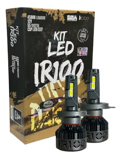 [22623] KIT LED H-4 IR100 45000 LUMENES DAKAR