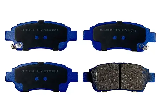 [22645] PASTILLA FRENO TOYOTA YARIS 00-05 (ECO) /GREAT WALL VARIOS/BYD S/ABS 112.4mm GTX