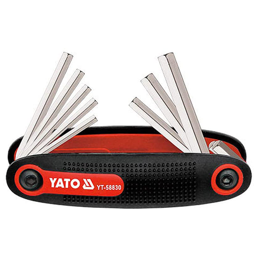 [22833] SET LLAVES ALLEN TIPO NAVAJA YATO 8PCS