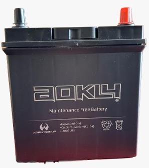 [22979] BATERIA 35 AMPERES AOKLY 410 CCA SIN PESTAÑA POSITIVO DERECHO (36B20LMF)