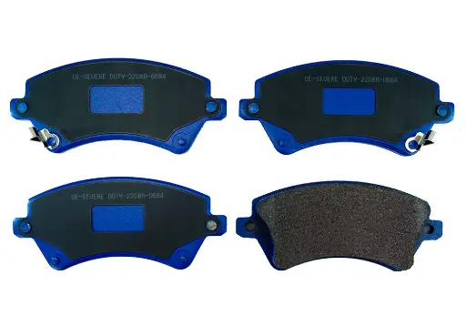 [23069] PASTILLA FRENO TOYOTA COROLLA 1.8 04-09 | COROLLA 1.6 05-07 131.6MM GTX 